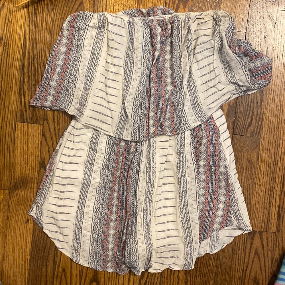 Romper with shorts